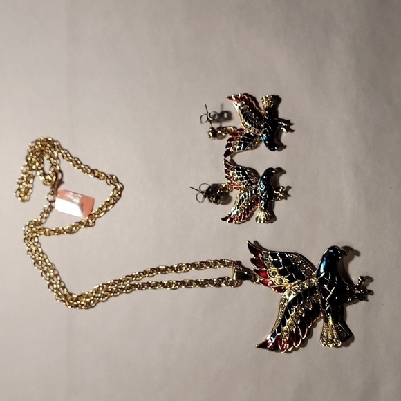Women's Necklace and Earrings Set NWT - Picture 1 of 8